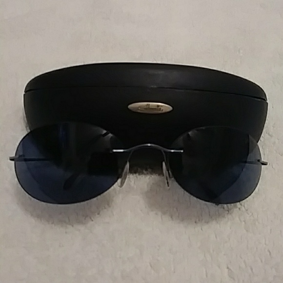 Sillowette Accessories - Sillouette Black Framed Lightweight Glasses + Case